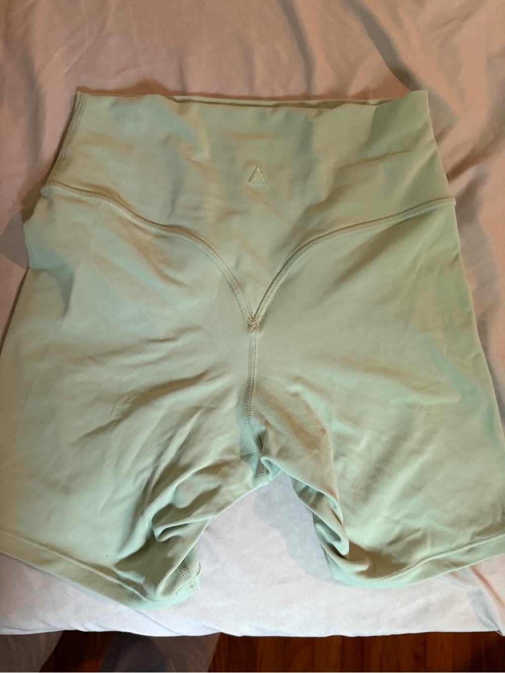 High-Rise Women’s Bike Shorts in Light Mint